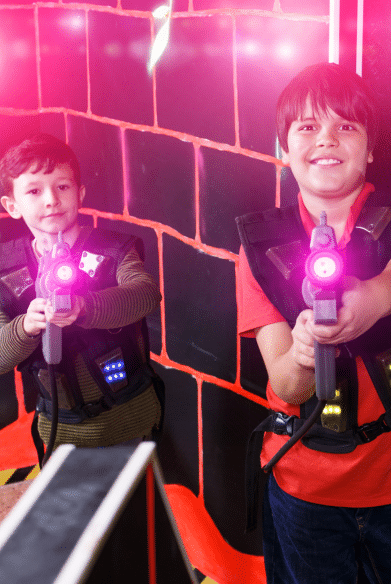 activité laser game enfant